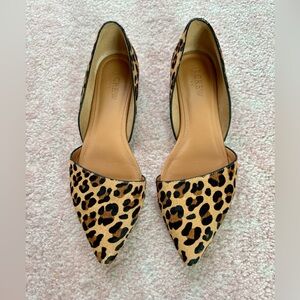 J Crew Leopard Flats
